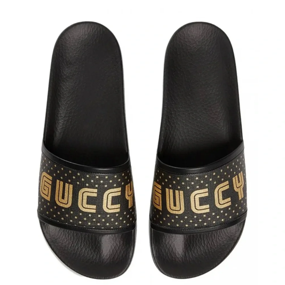 Guccy Slide Sandals - Picture 1 of 7